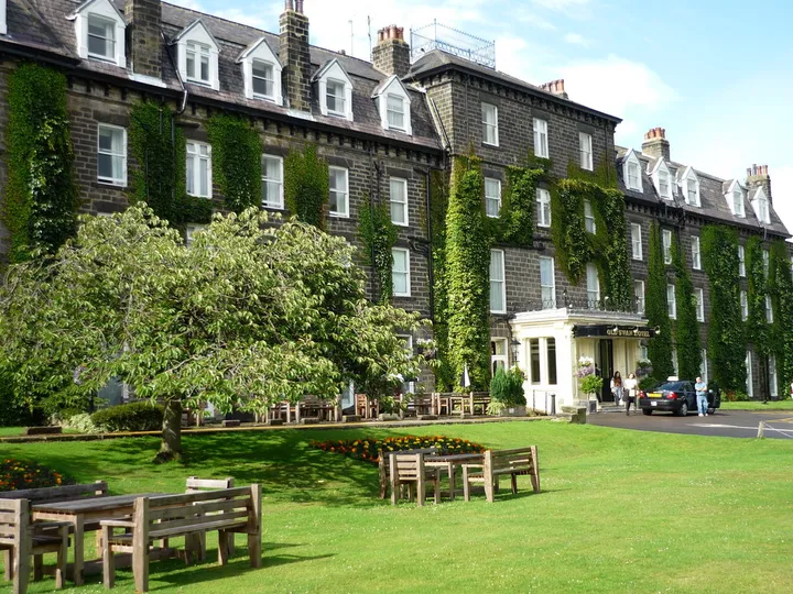 Photograph: The Old Swan Hotel in Harrogate, photographed in 2009. This is the real building associated with Christie’s stay, shown long after 1926.