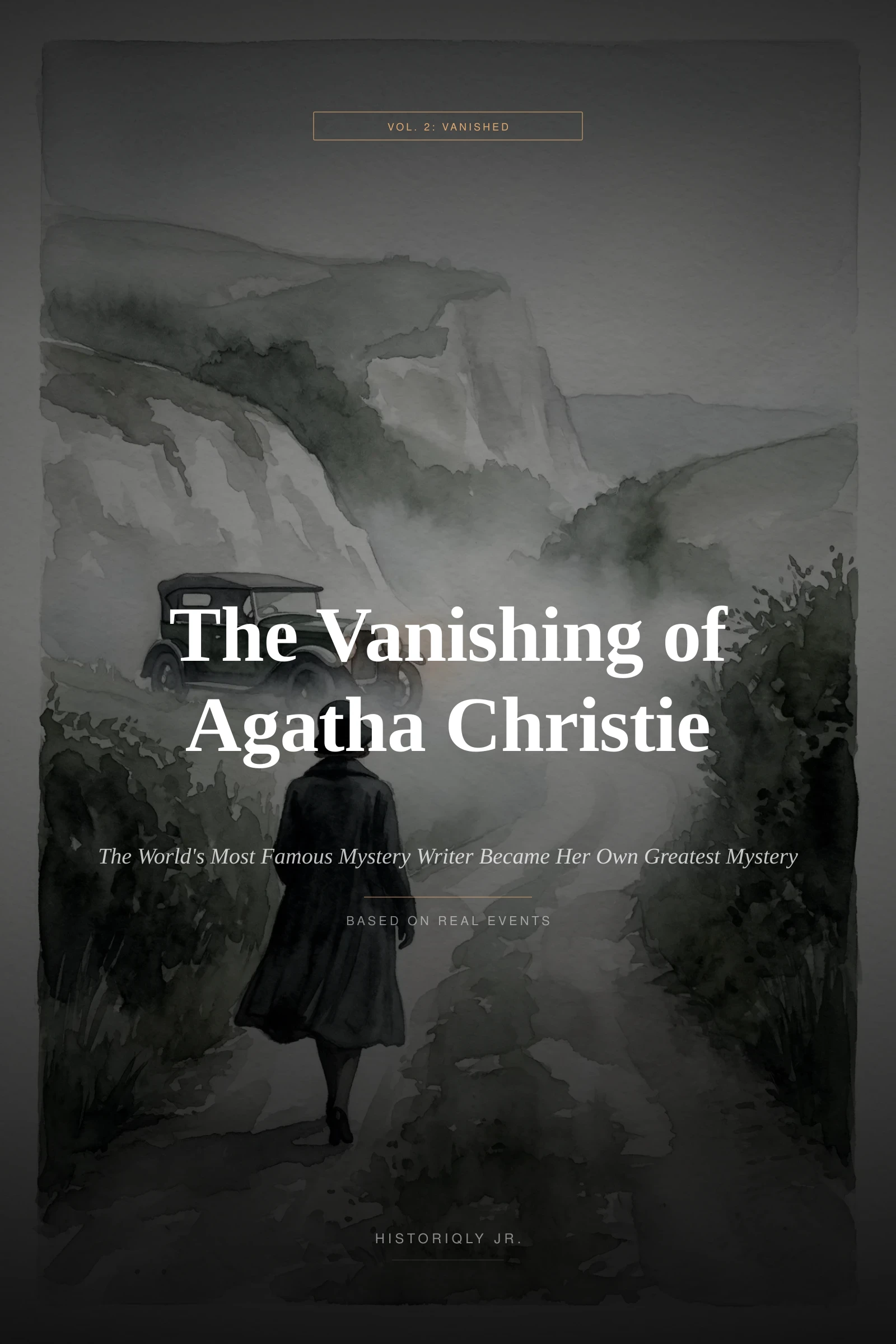 The Vanishing of Agatha Christie cover