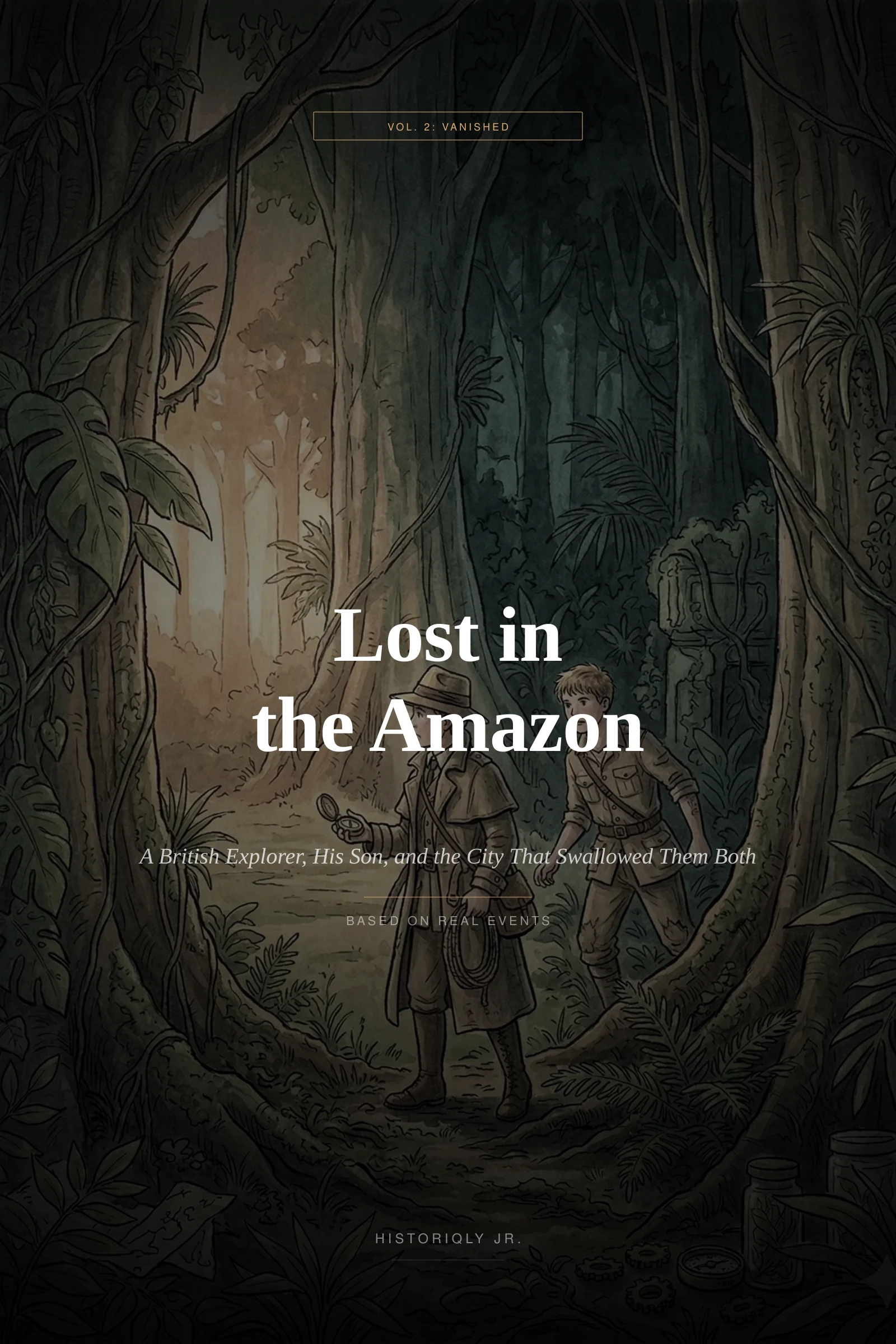 Lost in the Amazon cover