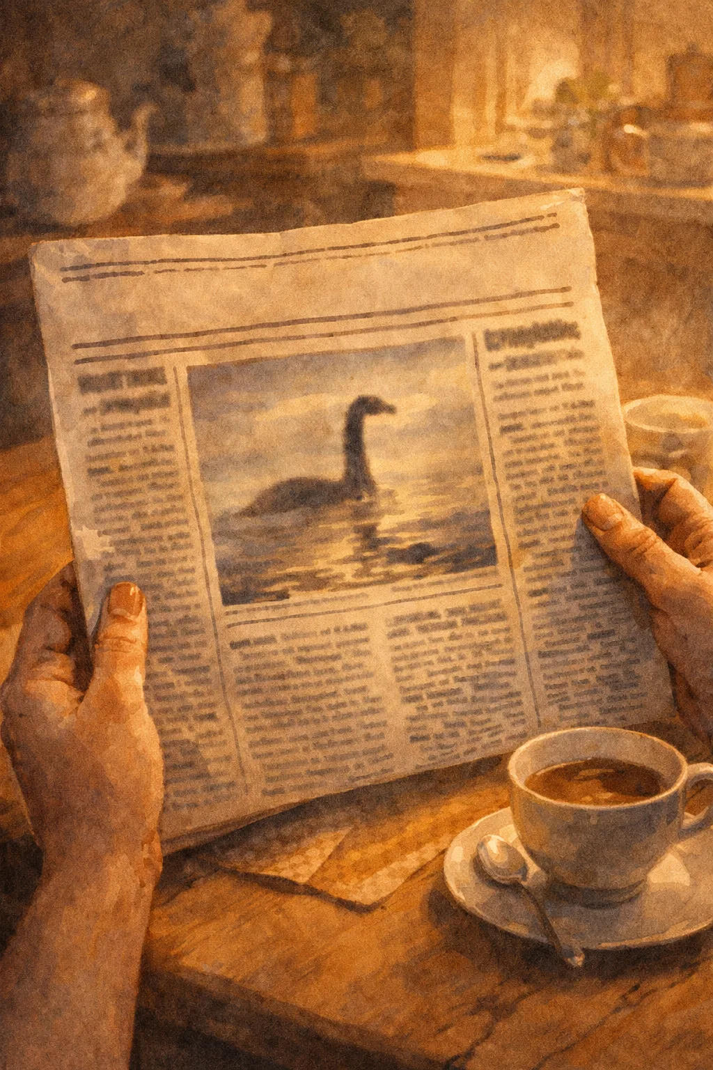 The famous Surgeon's Photograph as published in the Daily Mail